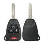 2004-2018 Chrysler Dodge Jeep / 4-Button Remote Head Key / OHT692427AA (AFTERMARKET)