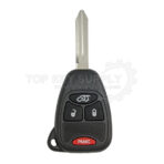 2004-2018 Chrysler Dodge Jeep / 4-Button Remote Head Key / OHT692427AA (AFTERMARKET) - Image 2