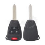 2007-2018 Jeep Dodge Chrysler / 4-Button Remote Head Key / OHT692713AA (AFTERMARKET)