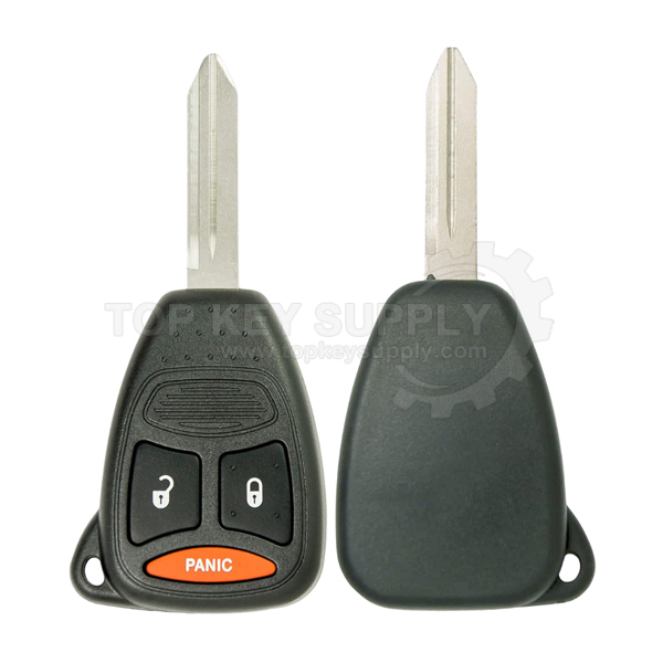 2004-2013 Dodge / Mitsubishi / 3-Button Remote Head Key / KOBDT04A / (AFTERMARKET)