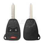 2004-2017 Chrysler Dodge Jeep / 3-Button Remote Head Key / OHT692427AA (AFTERMARKET)