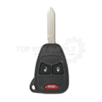 2004-2017 Chrysler Dodge Jeep / 3-Button Remote Head Key / OHT692427AA (AFTERMARKET) - Image 2