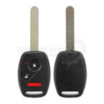 2007-2008 Honda Fit / 3-Button Remote Head Key / OUCG8D-380H-A / (8E Chip) (AFTERMARKET)