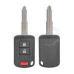 2010-2019 Mitsubishi Outlander Lancer / 3-Button Remote Head Key with Shoulder / PN: 6370B944 / OUCJ166N (AFTERMARKET)