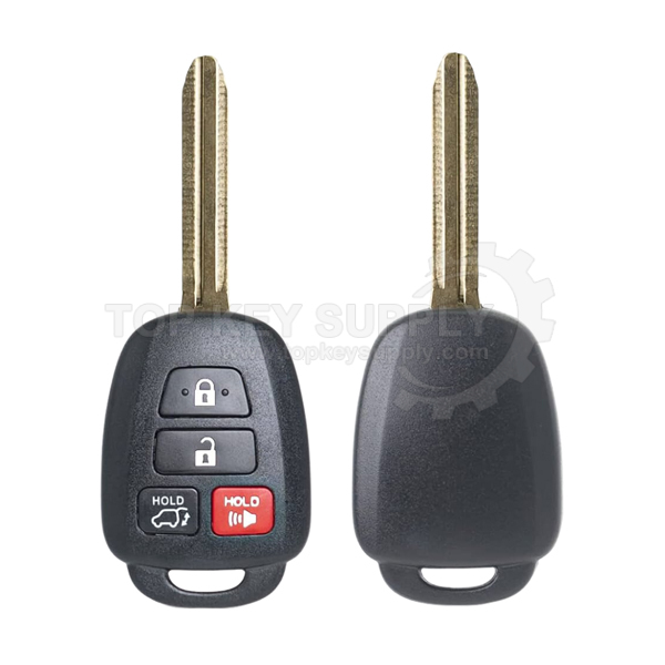 2013-2019 Toyota RAV4 Highlander / 4-Button Remote Head Key / GQ4-52T (H Chip) (AFTERMARKET)