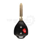 2008-2013 Toyota / 3-Button Remote Head Key / PN: 89070-0T030 / GQ4-29T / (4D67) (AFTERMARKET) - Image 2
