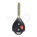 2008-2013 Toyota Scion / 3-Button Remote Head Key / MOZB41TG / (AFTERMARKET) - Image 2