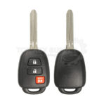 2013-2016 Scion TC / 3-Button Remote Head Key / PN: 89070-52G30 / MOZB52TH (AFTERMARKET)