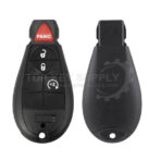 2012-2016 Dodge / 4-Button Fobik Key / PN: 56046771AA / M3N32297100 / Keyless Go Fobik (AFTERMARKET)