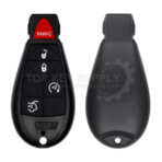 2009-2013 Jeep Grand Cherokee / 5-Button Fobik Key / PN: 05026453AI / IYZ-C01C / Keyless Go Fobik