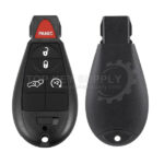 Dodge / 5-Button Fobik Key / PN: 05026537AC / IYZ-C01C / Keyless Go Fobik (AFTERMARKET)