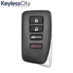 2020-2021 Lexus NX300h NX200T LX570 RX350 RX450 / 4-Button Smart Key / PN: 89904-48V80 / HYQ14FLB (AFTERMARKET) - Image 2