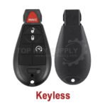 2012-2016 Dodge / 4-Button Fobik Key / PN: 56046771AA / M3N32297100 / Keyless Go Fobik (AFTERMARKET)