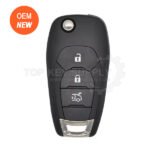 2014-2018 Chevrolet Cruze Aveo / 3 Buttons Flip Remote key / 46 (OEM)