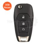 2021+ Chevrolet Cavalier 3 buttons Flip Remote key 433MHz 4A (Only PCB OEM)