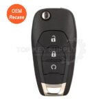2021+ Chevrolet Cavalier 3 buttons Flip Remote key 433MHz 4A (Only PCB OEM)