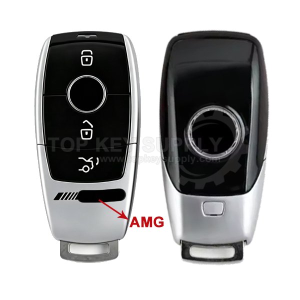 1 1 3 Buttons Shell For Mercedes Benz 2016-2022 Smart Remote Key Shell - Image 1