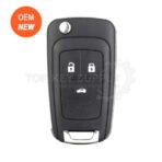 2015+ Chevrolet Cavalier Monza / 2ALBS-1SG27 / 3 Buttons Flip Remote Key / 4D70 (OEM)