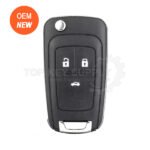 2015+ Chevrolet Cavalier Monza / 2ALBS-1SG27 / Keyless Go / 3 Buttons Flip Remote Key / 4D70 (OEM)