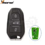 Xhorse XZPG00EN Peugeot Citroen DS Universal Smart Remote Key PCB 3 Button with shell-HU83