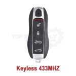 2011-2016 Porsche 911 Boxster Cayman(958) Keyless Smart Key 433Mhz (Aftermarket)
