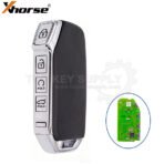 Xhorse XZKA82EN Hyundai / KIA Universal Smart Remote Key PCB 4 Button with shell