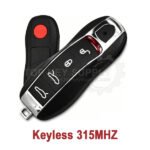 2010-2017 Porsche / 5-Button Keyless Smart Key / KR55WK50138 / Porsche Entry System / 315 MHz (AFTERMARKET)