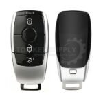 3 Buttons Shell For Mercedes Benz 2016-2022 Smart Remote Key Shell
