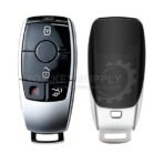 4 Buttons Shell For Mercedes Benz 2016-2022 Smart Remote Key Shell