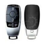 4 Buttons Shell For Mercedes Benz 2016-2022 Smart Remote Key Shell