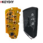 KEYDIY KD FGB25-5 Volkswagen Audi 5C 5D MQB49 Smart Key PCB Board With Shell product image