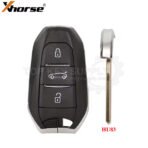 Xhorse XZPG00EN Peugeot Citroen DS Universal Smart Remote Key PCB 3 Button with shell-HU83 - Image 4