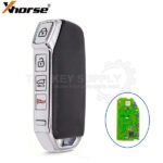 Xhorse XZKA82EN Hyundai / KIA Universal Smart Remote Key PCB 4 Button with shell