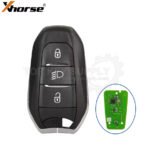 Xhorse XZPG00EN Peugeot Citroen DS Universal Smart Remote Key PCB 3 Button with shell-VA2