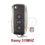 2005-2015 Bentley Continental GT / Flying Spur Kessy Keyless Flip Remote Key (Aftermarket)