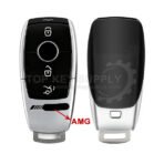 3 Buttons Shell For Mercedes Benz 2016-2022 Smart Remote Key Shell