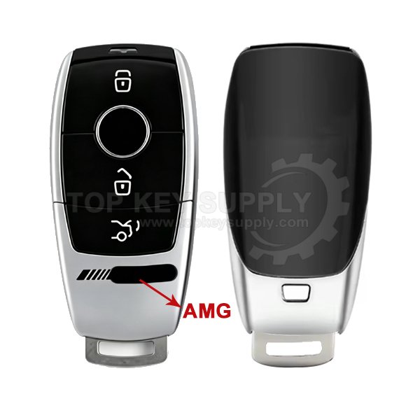 5 1 3 Buttons Shell For Mercedes Benz 2016-2022 Smart Remote Key Shell - Image 1