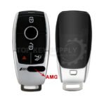 4 Buttons Shell For Mercedes Benz 2016-2022 Smart Remote Key Shell