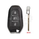 Xhorse XZPG00EN Peugeot Citroen DS Universal Smart Remote Key PCB 3 Button with shell-HU83 - Image 4