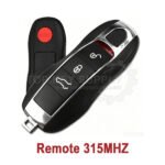 Porsche Remote Key 4 Button 315Mhz (Aftermarket)
