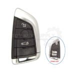 3 Buttons Shell For Bmw F Series FEM Smart Remote Key Shell