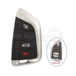 4 Buttons Shell For Bmw F Series FEM Smart Remote Key Shell