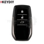 KEYDIY KD Universal Smart Proximity Remote Key ZB Series Toyota Style 3 Buttons ZB25-3