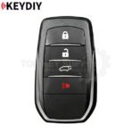 KEYDIY KD Universal Smart Proximity Remote Key ZB Series Toyota Style 4 Buttons ZB25-4