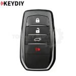 KEYDIY KD Universal Smart Proximity Remote Key ZB Series Toyota Style 4 Buttons ZB25-4