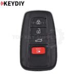 KEYDIY KD Universal Smart Proximity Remote Key ZB Series Toyota Style 4 Buttons ZB36-4