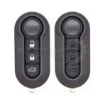 2006-2018 Fiat 500 Doblo Fiorino Grande Punto Delphi BSI 71749374 Flip Remote Key With Trunk 433Mhz (Aftermarket) - Image 2