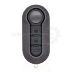 2006-2018 Fiat 500 Doblo Fiorino Grande Punto Delphi BSI 71749374 Flip Remote Key With Trunk 433Mhz (Aftermarket)