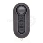 2006-2018 Fiat 500 Doblo Fiorino Grande Punto Delphi BSI 71749374 Flip Remote Key With Trunk 433Mhz (Aftermarket)