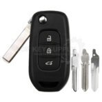 2013-2019 Renault Captur Symbol Dacia Duster Flip Remote Key 433Mhz (Aftermarket)
